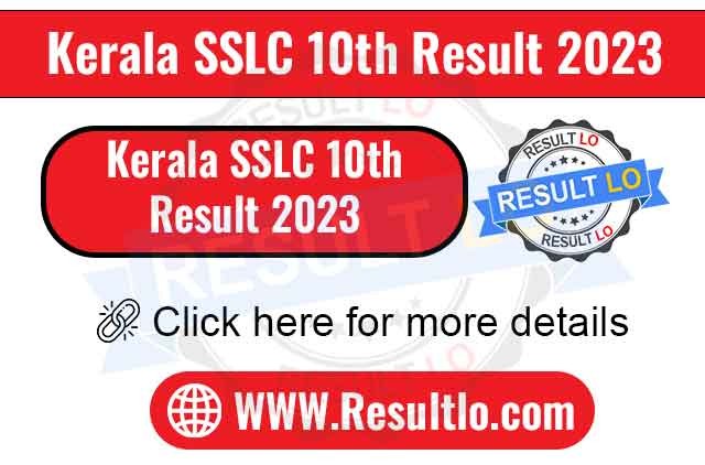 SSLC 10th Result 2023