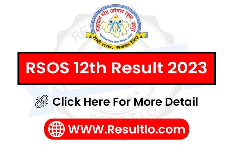 RSOS 12th Result 2023