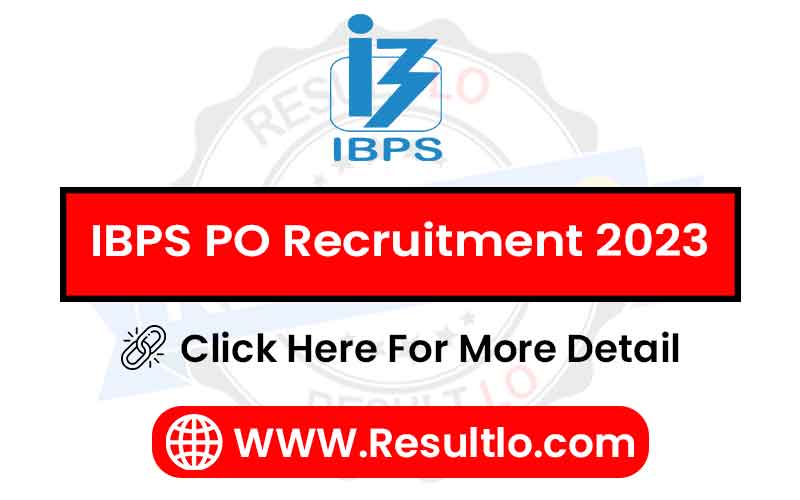 IBPS PO Recruitment 2023