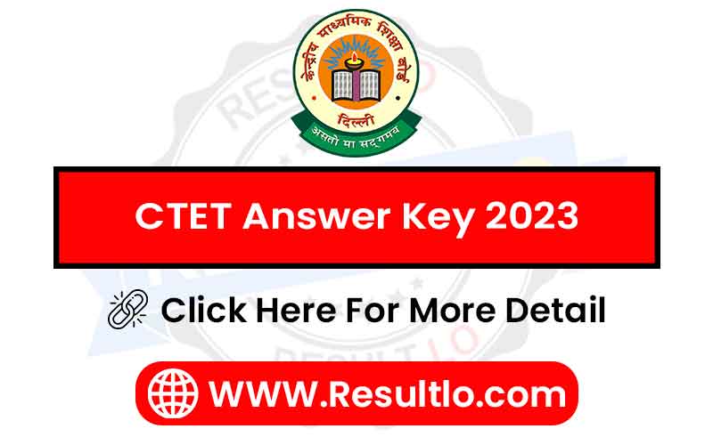 CTET Answer Key 2023