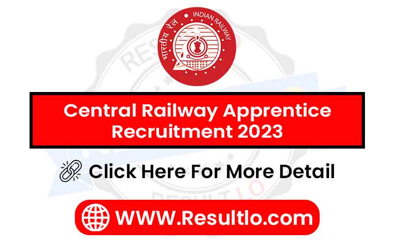 Central Railway Apprentice Recruitment 2023