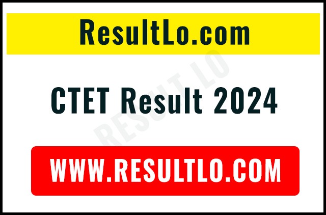 CTET Result 2024